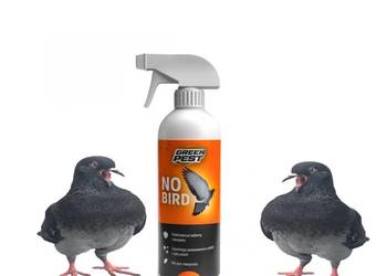 Skuteczny SPRAY na gołębie i ptaki No Bird – Naturalny odstraszacz