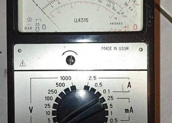 Stary Radziecki Miernik Wskazówkowy U4315 C4315 1985