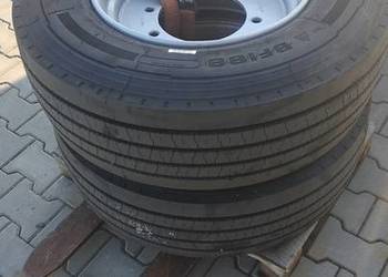 2 nowe koła kompletne do wozu paszowego lub przyczepy 285/70R19.5 mocne