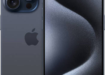 Smartfon APPLE iPhone 15 Pro 5G 128GB Tytan błękitny NOWY