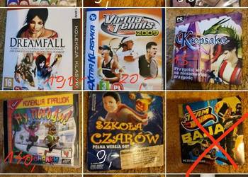 Gry filmy dawne CD i DVD PRL różne
