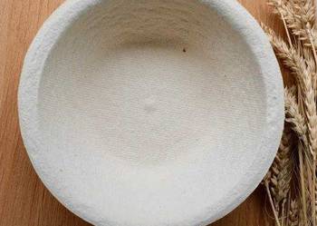 Koszyk rozrostowy z celulozy drzewnej okrągły gładki, 500g