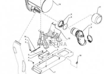 New Holland T6070 Wspornik 47692152