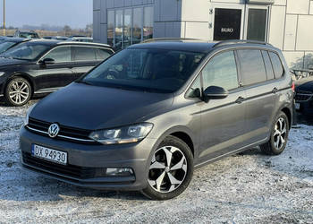 Volkswagen Touran 1.4 TSI 150KM, 2017r. ACC, Front Assist, Sound III (2015…