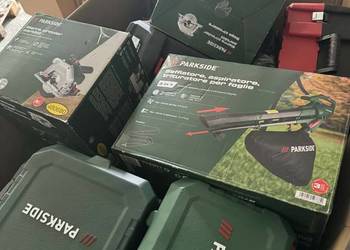 Paleta elektronarzędzi Parkside – Kat. AB – możliwe 2% C