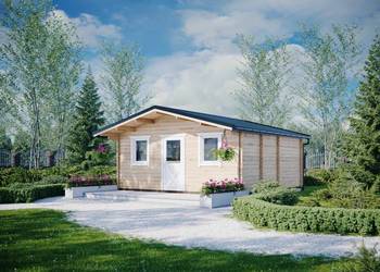 DREWNIANY DOMEK LETNISKOWY NELA 32 M2