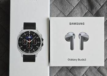 Smartwatch Samsung Galaxy Watch 8 Classic LTE Czarny Plus gratis Buds3