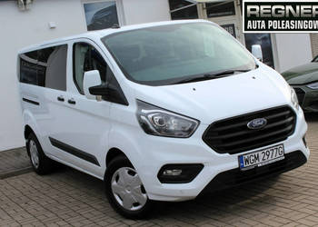 Ford Transit Custom 9-osob. L2 130KM Salon PL FV23% 1WŁ Android/Apple Temp…