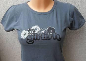 * VERO MODA * NIEBIESKI T-SHIRT R.S