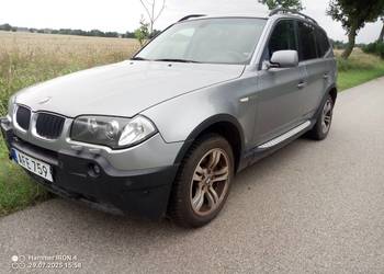 BMW X3 2,0 150Km 2006r Uszkodzony
