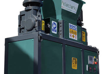 Młyn Elektryczny do Drewna 2 wałowy 8kW Kruszarka Rozdrabniacz Deski Panele