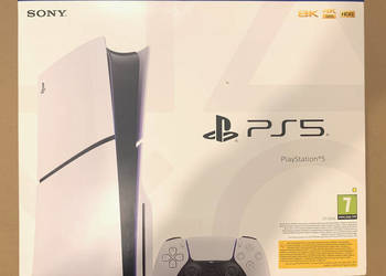 SONY Playstation 5 PS5 z napędem Slim E Chassis 1TB KONSOLA + PAD okazja!