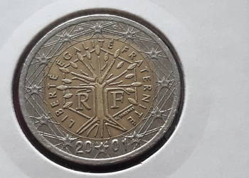 2 Euro Francja 2001 r.