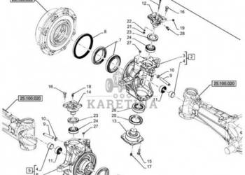 New Holland T6070 Zwrotnica 47912955