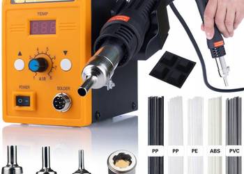 Stacja Lutownicza Hot-Air Rosfix 858D | 700W, 100-500°C, 3 Dysze