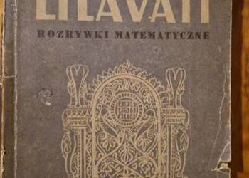 LILAVATI rozrywki matematyczne 1953 książka W021