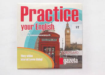 płyta cd practice your english 1, cd do nauki angielskiego