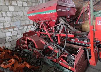 Zestaw uprawowo siewny Brona Kverneland Siewnik nabudowany pneuma VogelNoot