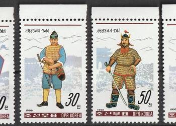 KOREA - WOJOWNICY - 1990 - CZYSTE **