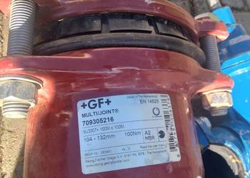 Zestaw-złącze rurowe GF, zasuwa typu E1