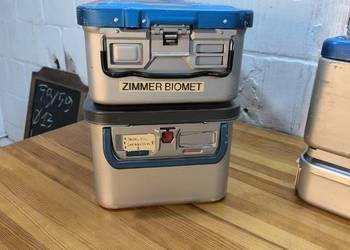 Pojemnik do sterylizacji wyjaławiania puszka do diatermi