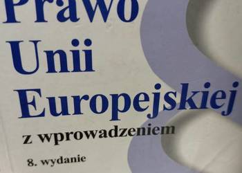 Prawo Unii europejskiej książki outlet antykwariat podręczniki prawnicze