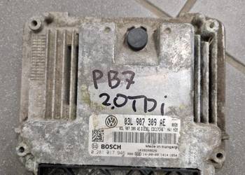 VW  2.0 TDI KOMPUTER SEROWNIK SILNIKA 03L907309AE 0281017946