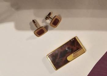 Zapalniczka  i spinki do mankietów