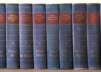 Wielka Encyklopedia Powszechna PWN - komplet 13 tomów