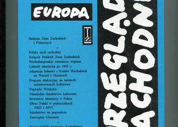 Przegląd Zachodni 1997 nr 3 Polska Niemcy Europa Przegląd Zachodni 1997 nr 3 Polska Niemcy Europa