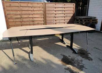 Stół konferencyjny MDD duży nowoczesny regulowane nogi