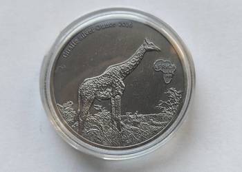 Moneta / REP GABONAISE 1000 CFA 2016 / ŻYRAFA