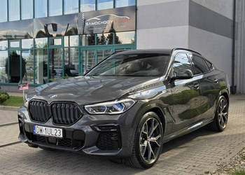 BMW X6 40d 340 KM. 1900 km przebiegu! Pneumatyka. Masaże. G06 (2019-)