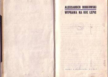 (0471) WYPRAWA NA RUE LEPIC – ALEKSANDER MINKOWSKI