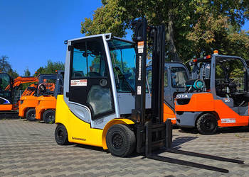 Wózek widłowy Jungheinrich DFG 320s diesel 2 tony duplex 3,5 m | 2017
