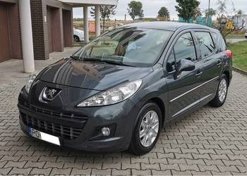 Peugeot 207 SW 2012r. 1,6 90KM PANORAMA DACH, nowy rozrząd, hak, nowe opony