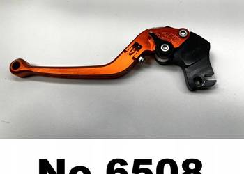 KTM DUKE 125 16-22 Dźwignia sprzęgła łamana V-Trec CNC orange