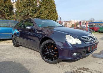 DOWÓZ !!!  Mercedes C-Klasse Sportcoupe C 230 Kompressor 192KM 6-biegów
