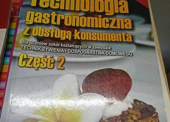 Technologia gastronomiczna książki Warszawa księgarnia antykwariat Bródno