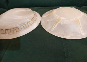 2 x szkła do plafoniery sufitowej firmy Candellux średnica 30 cm. Vintage