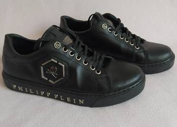 Półbuty Philipp Plein r.40 czarne trampki sneakersy