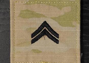 Naszywka Us Army stopień Corporal OCP velcro