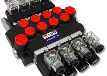 ROZDZIELACZ HYDRAULICZNY ELEKTRYCZNY 4 SEK 40L 24V [3247]