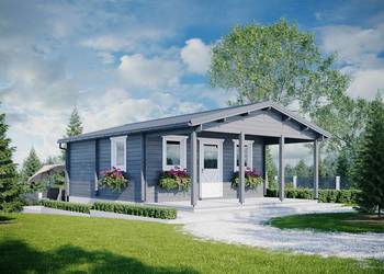 DREWNIANY DOMEK LETNISKOWY SOFIA 32 M2