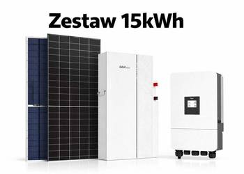 Zestaw budżetowy 15kWh LV (panele, inwerter 3 fazy, magazyn 14,3 kWh
