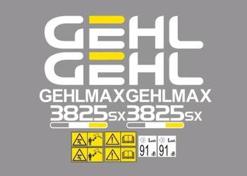 Naklejki oklejenie naklejka - GEHL 3825SX Zamiennik