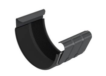Bryza stal złączka rynny 125 mm grafitowy ral 7021
