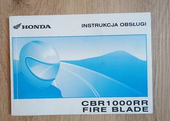 Honda CBR1000RR sc59 instrukcja, książka