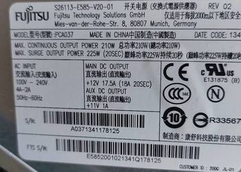 Zasilacz Fujitsu  Esprimo C720 PCA037 210W