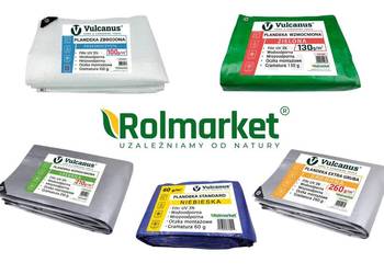 Plandeka 100g 130g 210g 260g płachta Gruba MROZOODPORNA UV WODOODPORNA